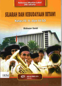 Image of Sejarah dan kebudayaan Betawi : untuk kelas iv, v, vi sd